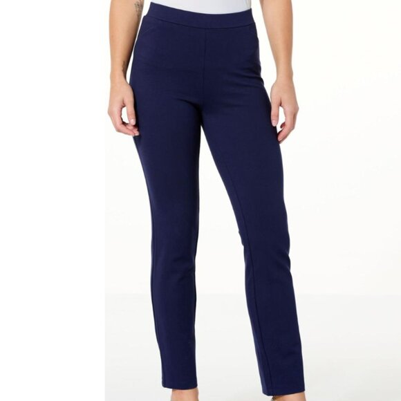 Chico's Pants - So Slimming Helene Leggings by Chico's in Constantine Purple  NWT
